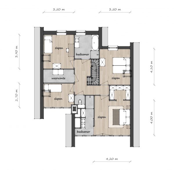 Grote Kaap verd C kort